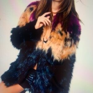 Diesel faux fur jacket